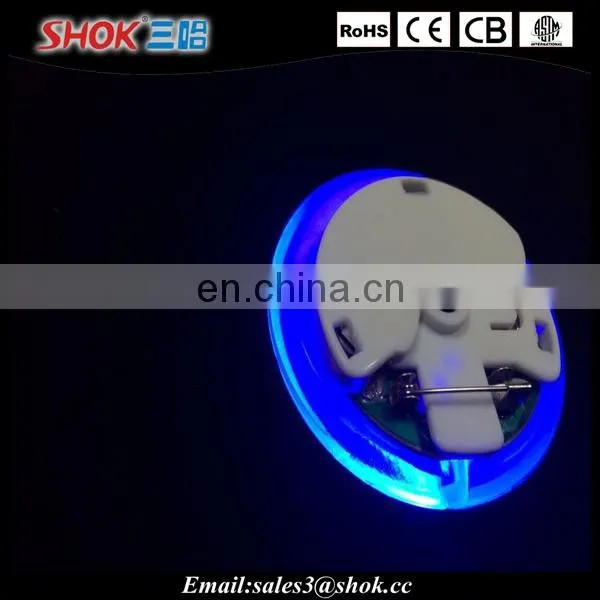 Wedding Gifts For Guests Enviromental-friendly Wonderful Led Plastic Badge