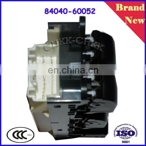 Power Window Master Switch Window Lifter/Closer Switch 84040-60052 for Land Cruiser PRADO GRJ12*,KDJ120,KZJ120,LJ12*,RZJ12*,TRJ