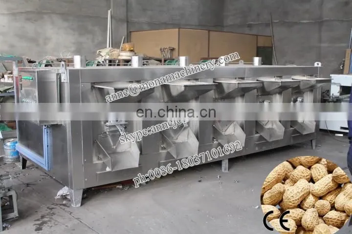 Big capacity used peanut roaster for sale