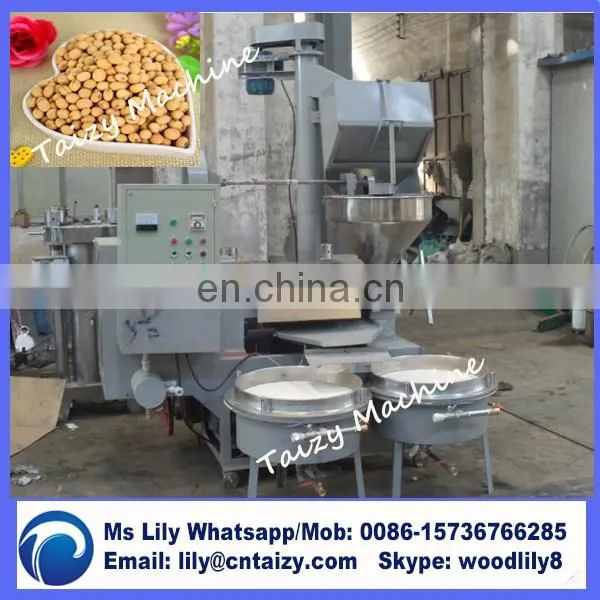 full automatic soybean oil machine price mustard oil expeller machine oil refining machine with ISO