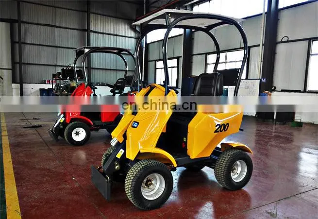 Garden machinery mini articulated wheel loader for sale
