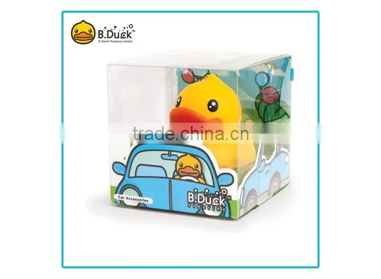B.Duck novelty cute animal shaped plastic resin car figurine