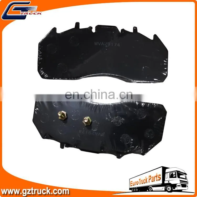 Auto Disc Brake Pad Factory Oem WVA29174 for RVI Truck