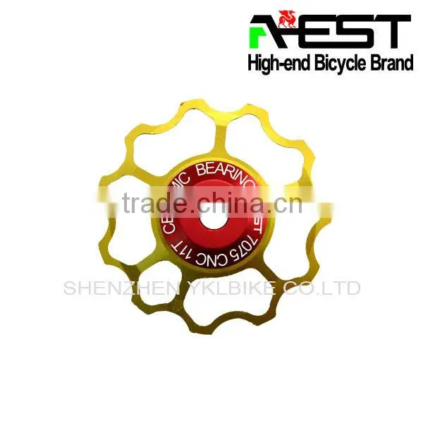 AEST 11t Aluminum Bicycle Rear Derailleur Pulley