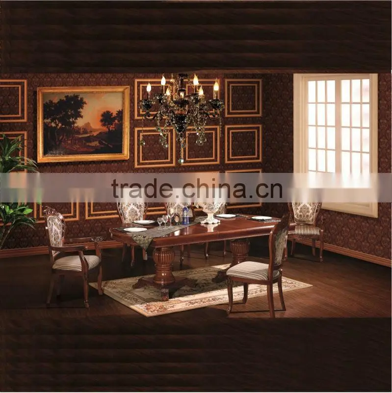 Wooden dining table set