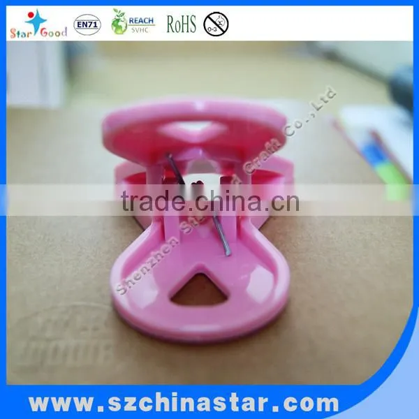 Attractive cute animal shaped plastic paper clip
