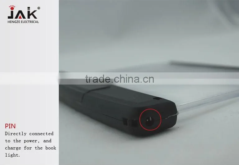 white LED Book Light book light with plate