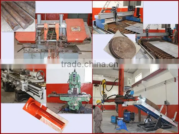 630mm diameter rubber coated conveyor pulley for material handling