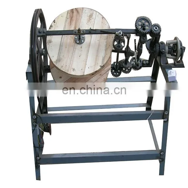Factory supply small straw braiding machine, straw rope making machine