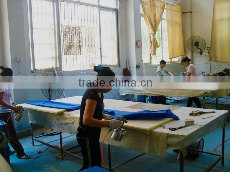 Cinema good decoration soundproof fabric panel