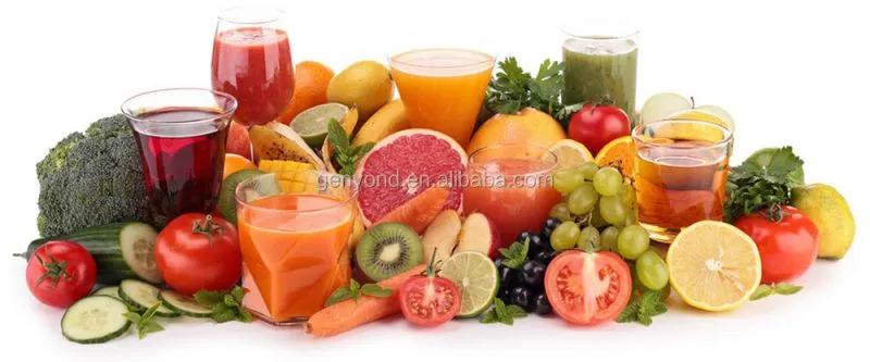 Fruit Vegetable Juicer Production Line apple Juice Processing Machinery / Fruit Juice Line