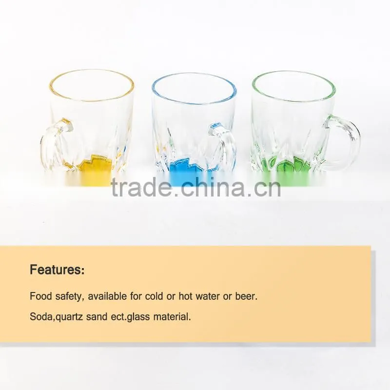 2016 new design High End juice machines Crystal wine glass tea cups