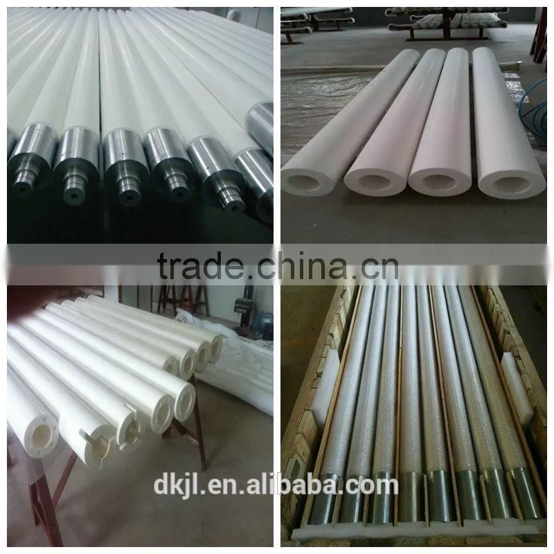 High temperature fused silica ceramic roller for glass tempering kiln