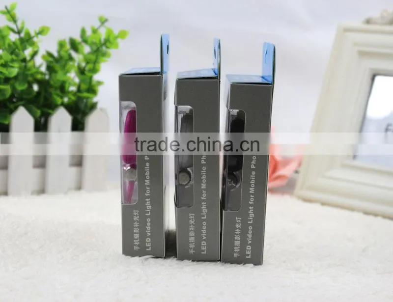 2016 Latest mobile phone accessories selfie flash led light for all smartphone