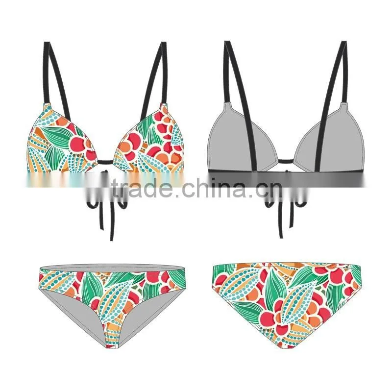 Custom Hot Sale 2016 Newest Women Swim Wear
