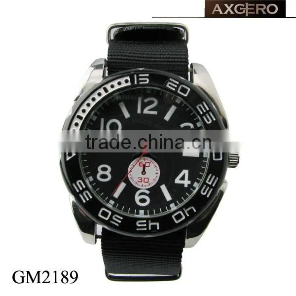 Custom nylon watch men's watch alibaba express