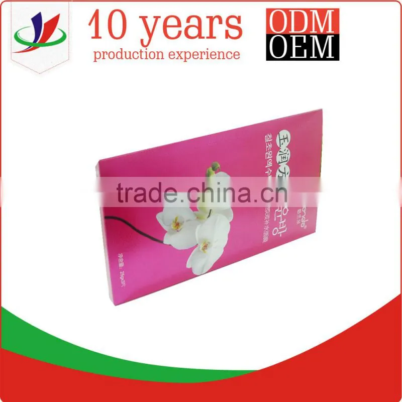 travel set cosmetic paper box