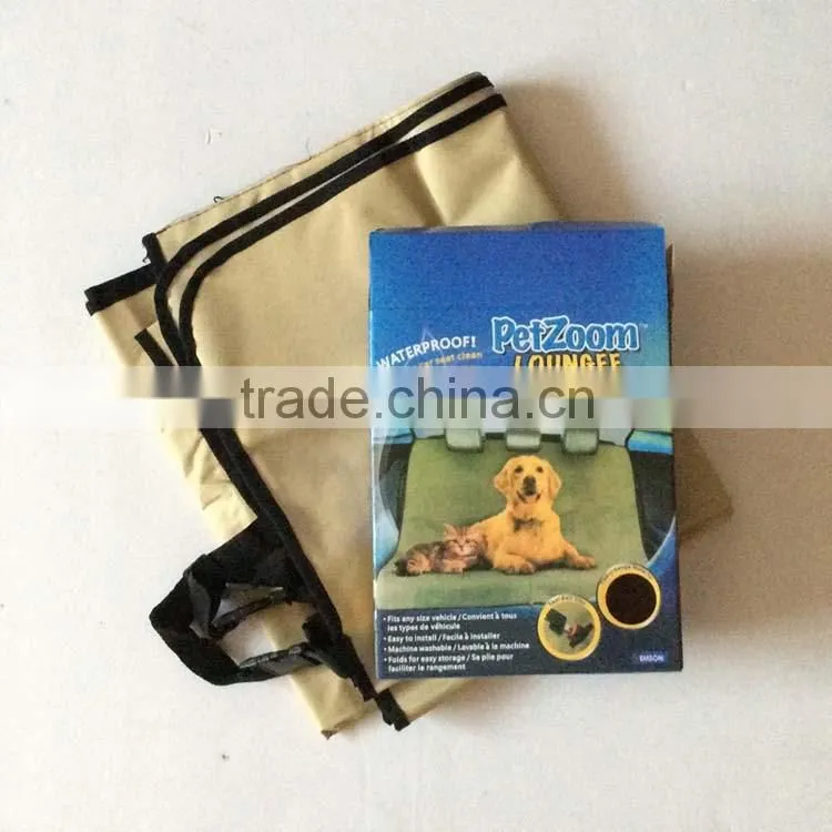 AS SEEN ON TV PetZoom Auto Pet Car Seat Cover water Proof for Dogs Cats