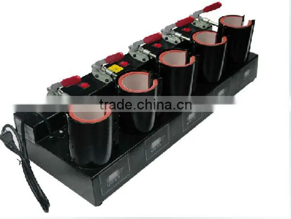 high efficiency high quanlity 5 in 1 Mug heat press Machine