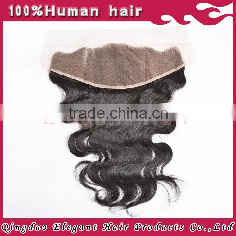 6A grade hot hair beauty product silk base lace frontal closure
