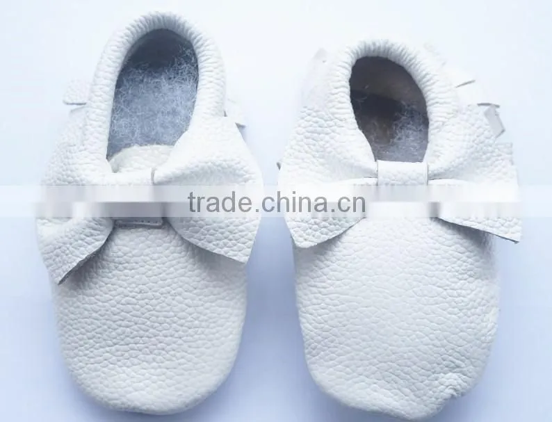 Hot Sale 2016 Fashion Style Tassel Toddler Shoes Leather Toddler Baby Shoes Bow Section Tassel Shoes