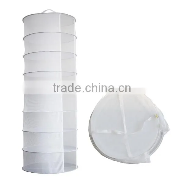Indoor aeroponic gardening systems dry net drying, Wholesale round dry rack, cheap nylon netting