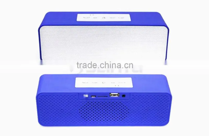 Colorful Cube Shape Wireless Bluetooth Speaker with LED Light