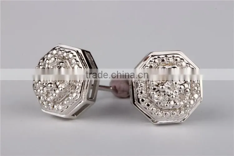Wholesale American style gold plated earring designs for women