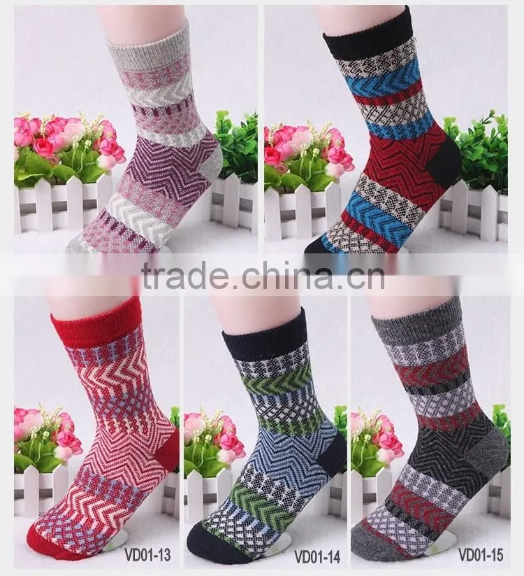 Fashion Winter Rabbit Wool Ladies Cute Socks Women Socks