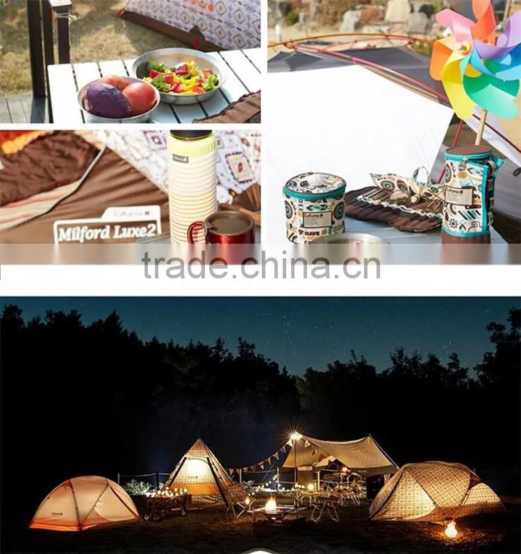 Camping Bell Folding Mosquito Net Play Garden Family Luxury Hotel Rooftop Outdoor Large Canvas Tent