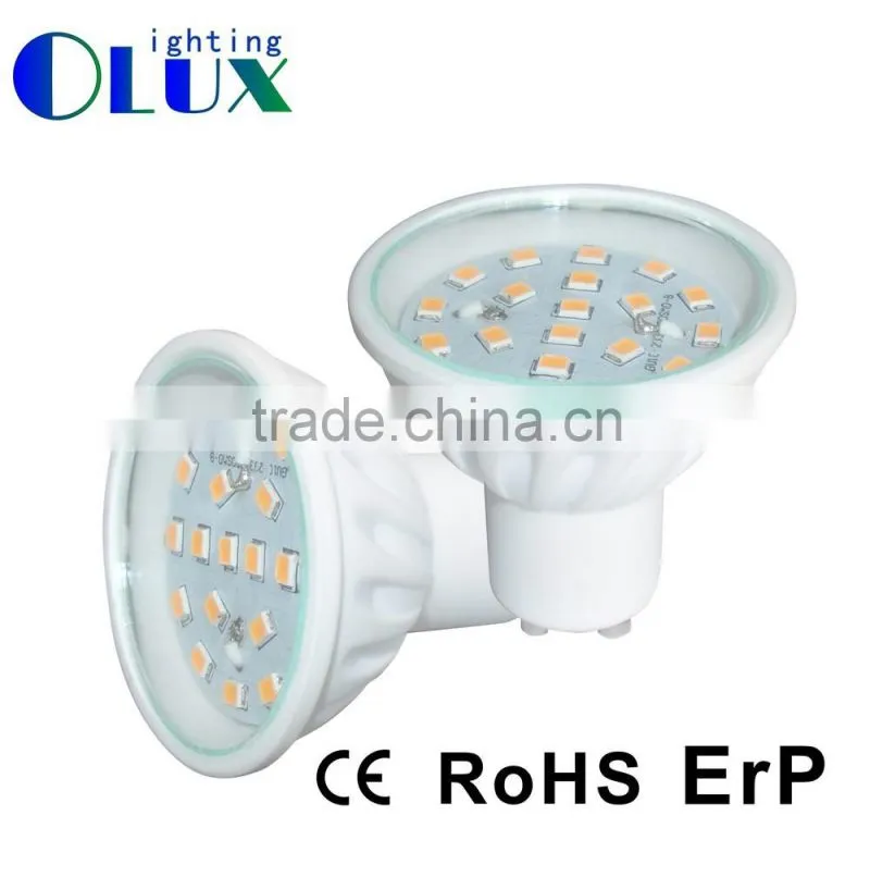 12V LED lamp MR16 3 Years Warranty 5W 400lm Ceramic housing bulb 2835SMD LED MR16 spot light GU5.3 base MR16 led light