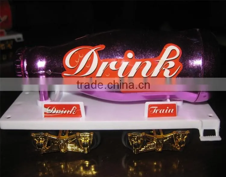 b/o train with light and music, Coke cans train toy, promotion train toy