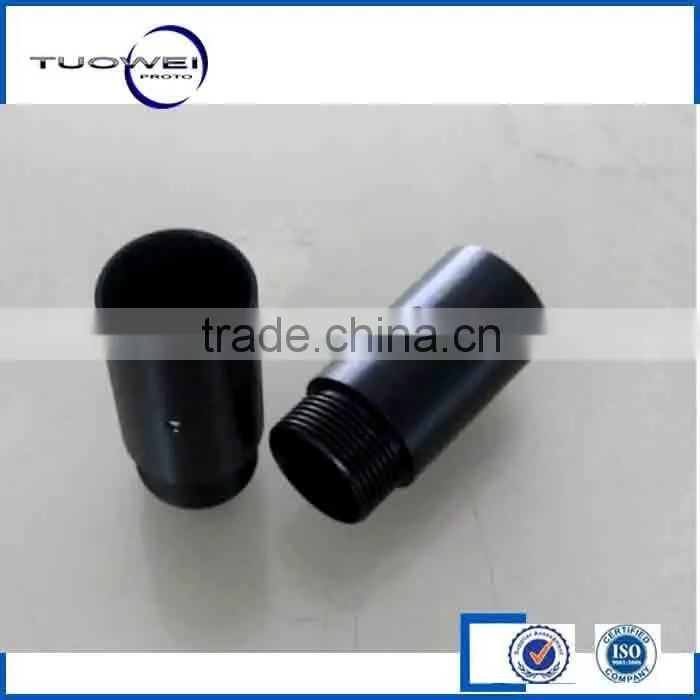 Custom CNC metal black anodized machining parts manufacture from shenzhen,China