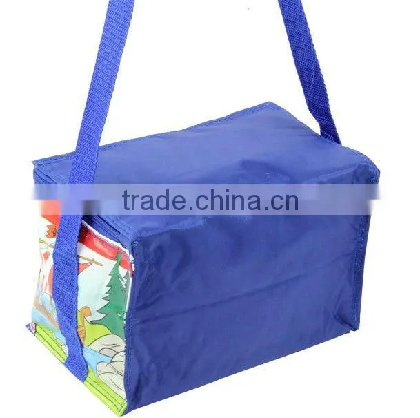hot sale insulation lunch bags for kids Long shoulder cooler bag