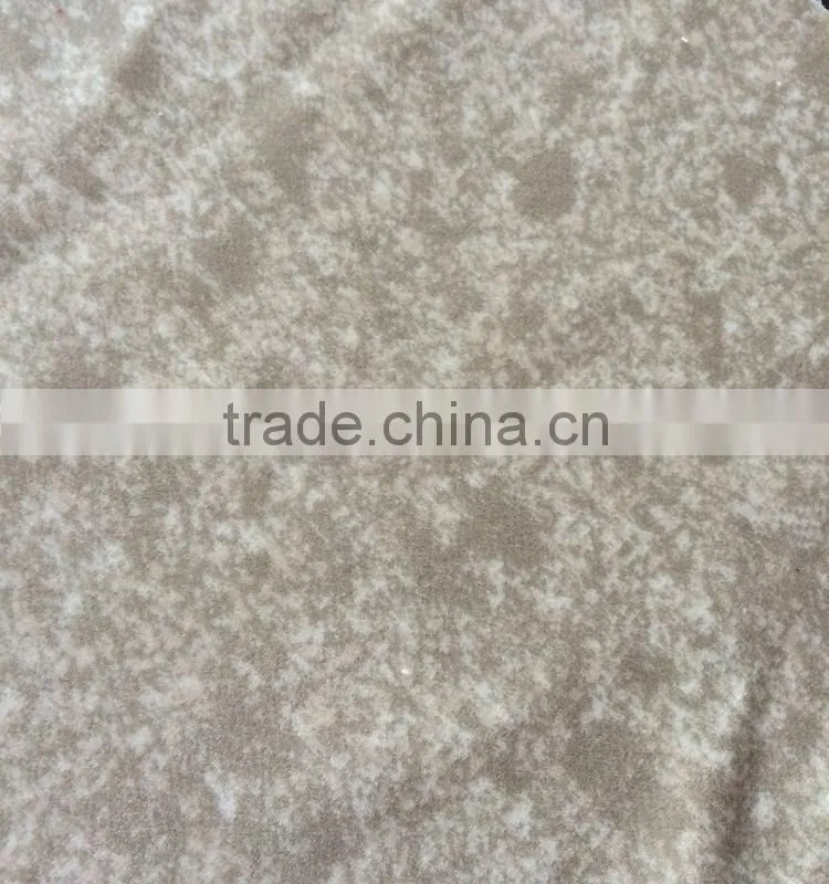 400GSM heavyweight fleece fabric with transfer pu coated