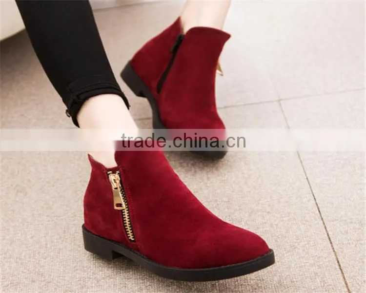 Professional rain boots women denim ankle boots women with CE certificate XT-DA0768