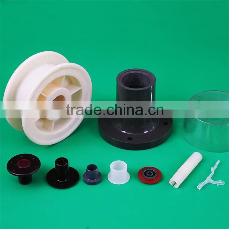Engineering plastic high precision POM+PTFE POM machined cnc plastic products