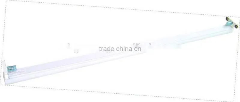 safe and high effect durable 40W America style inductance double tubes lamp iron lighting fixture in antirust and preservative