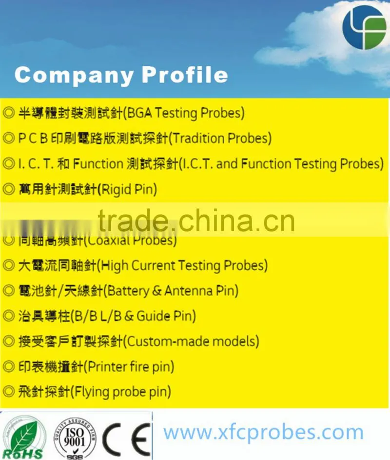 double ends bga smt ic and ict test socket