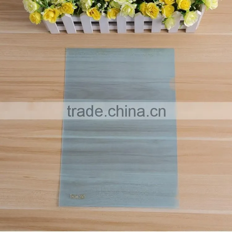 Business stationery PP material L shape file folders