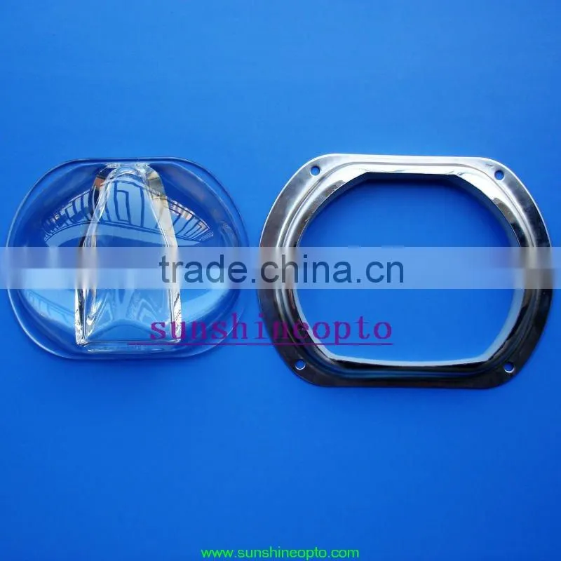 led new design hottest cheap glass lens for street light
