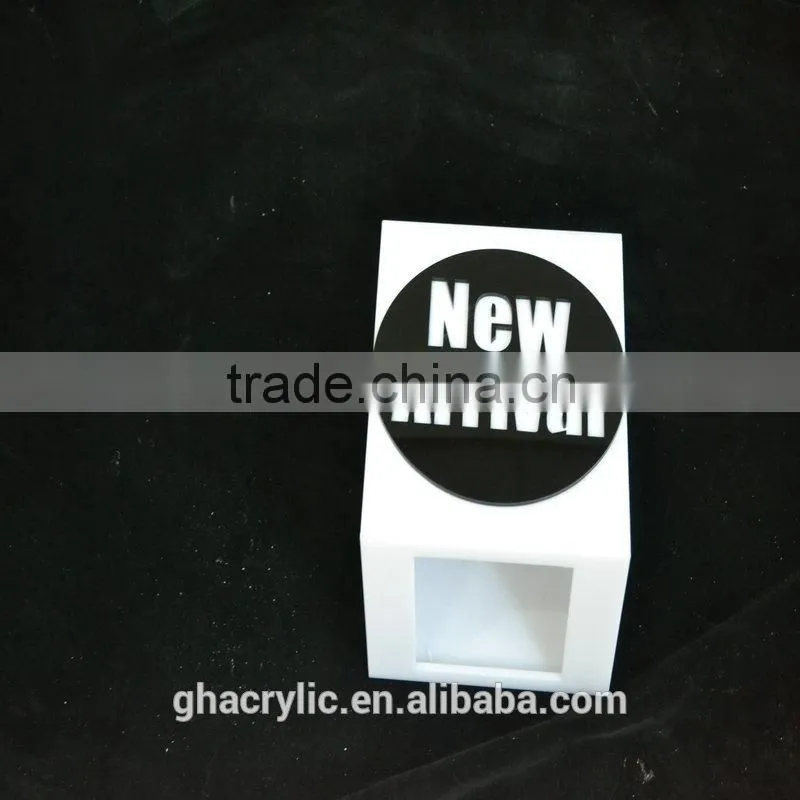 High rigidity high quality Hot sell custom LOGO design made clear acrylic box