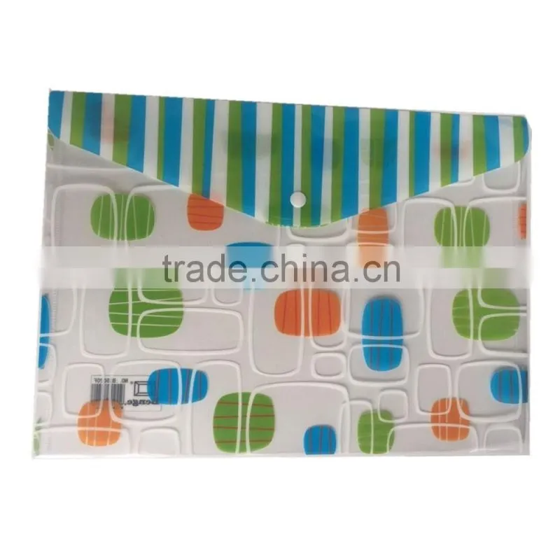 2016 China Supplier Factory Price A4 Szie PP Document Bag