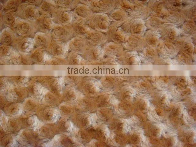 textured coral fleece fabrics