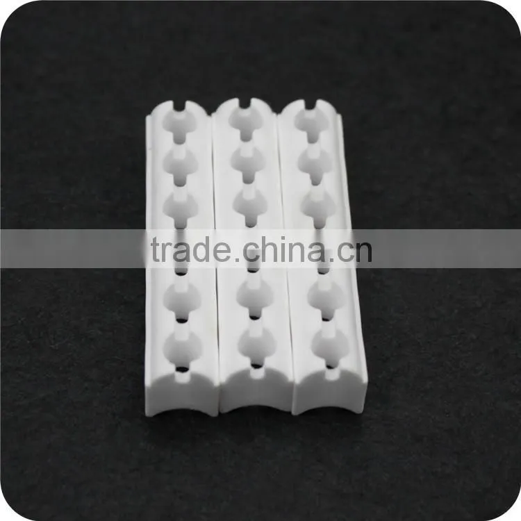high heat resistance insulating 95% alumina ceramic 1-8 holes ceramic band heating insulators