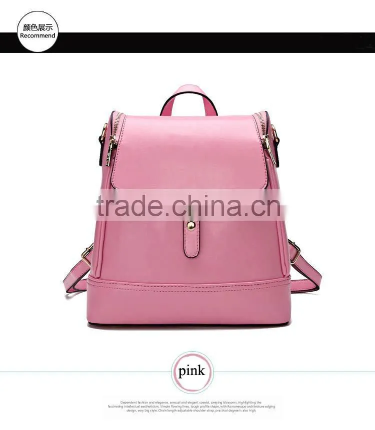 backpack manufacturers china leather bagpack women