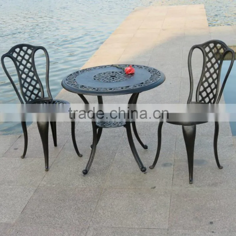 wrought iron garden dining table chair furniture set