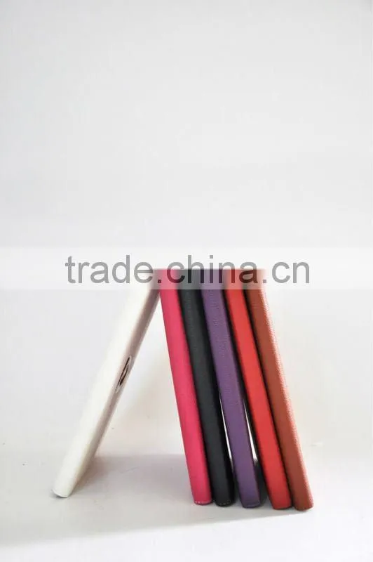 360 rotation PU cover for ipad case