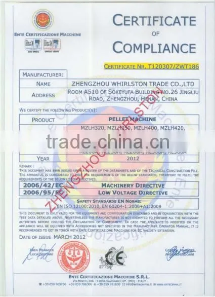 (Skype: hnlily07) high quality pine wood pellet machine/ best price china 6-12mm wood pellet machine