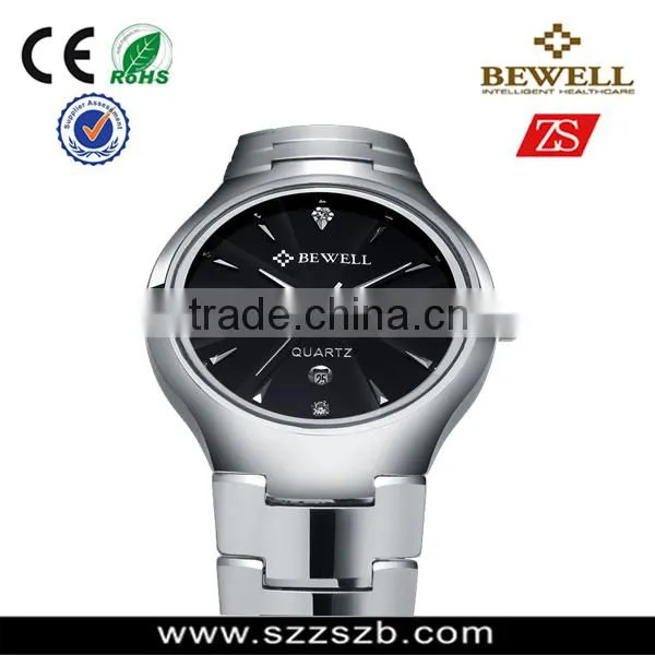 Sapphire tungsten steel quartz water resistant business watch